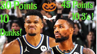 NBA 2K25 DEADLY DUO Lillard 45 pts 11Ast10 3s  amp Giannis 30 pts10 Dunks  Play Now Online [upl. by Consuela]