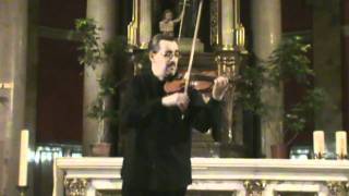 JS Bach  Corrente from Violin Partita Nr1 [upl. by Jada34]