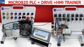 Micro820 PLC Trainer for Connected Components Workbench [upl. by Adle837]