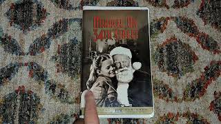 Miracle On 34th Street 1947 Version VHS Review [upl. by Sitra]