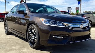 2016 Honda Accord SPORT Full Review  Start Up  Exhaust [upl. by Lezley812]