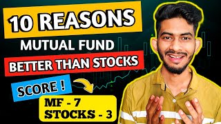 क्या सच में MUTUAL Fund Better हैं STOCKS से 😯 Stocks vs Mutual Funds Stock Market For Beginners [upl. by Stearn774]