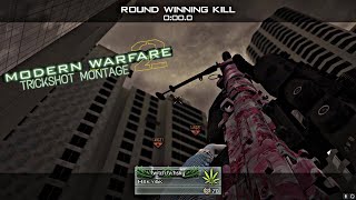 Pop Smoke  Hello IW4X Trickshot Montage [upl. by Telfer]