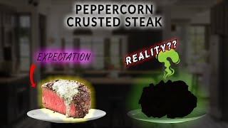 GMBC Peppercorn Crusted Steak [upl. by Solana]