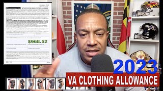 Veterans Benefits 2023 VA Clothing Allowance For Disabled Veterans [upl. by Laeahcim]