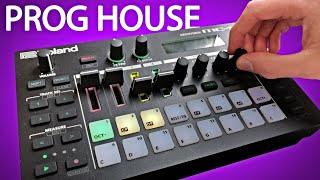 Progressive House jam on the Roland MC101 [upl. by Badr763]