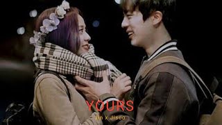 Eng Sub BTS Jin Yours MV ftJisoo [upl. by Yssirk881]