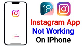 How to Fix Instagram Not Working On iPhone iOS 18  iPhone Instagram Not Working Problem Solve [upl. by Nehtanoj65]