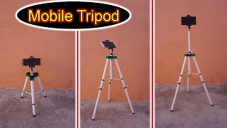 How To Make A Tripod At Home  Tripod For Smartphone Using PVC Pipe  Tripod Stand  Mobile Stand [upl. by Warfore]