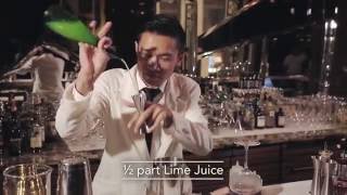 Best Bartender cocktail at The RitzCarlton Bar amp Lounge by Slamet Haryadi [upl. by Nyvrem]