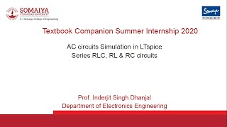 AC Circuits AC analysis simulation in LTspice [upl. by Esidnak]