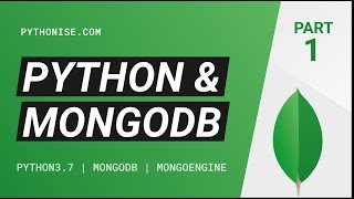 Python amp MongoDB  Part 1 [upl. by Ojyram]