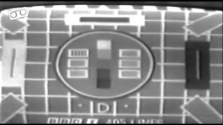 BBC1 TV  Testcard D with music 1960s [upl. by Notsag]