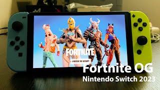 Fortnite OG Nintendo switch Gameplay [upl. by Emrich178]