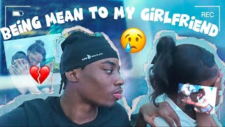 Being mean too my girlfriend prank 😱💔 Gone Wrong [upl. by Jody]