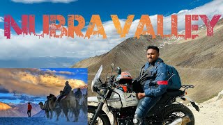 Leh to Nubra Valley via Khardung La  Ladakh Trip 2024  Slow Bike Ride [upl. by Nisior29]