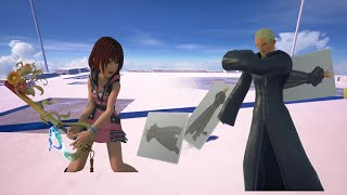 KH3 MODS Kairi vs Luxord Critical Mode No Damage [upl. by Robma]