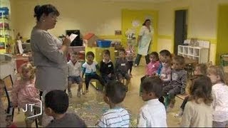 Premier jour de classe pour les plus petits La Ferrière [upl. by Susi101]