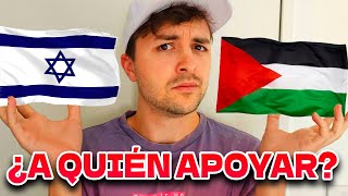 Apoyar a Israel o a Palestina 🤔 Mira esto si no sabes a quién apoyar [upl. by Eninotna270]