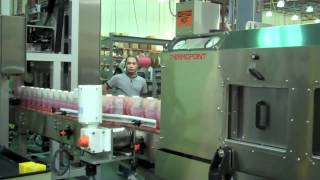 Shrink Sleeve Label Applicator 400SL  Fastest MandrelStyle Film Applicator [upl. by Inglebert962]