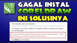 Tutorial Coreldraw  Gagal Instal Coreldraw di Windows Ini Solusianya [upl. by Ardolino]