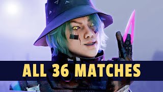 Otzs All Perk Streak 2024  All 36 Killer Matches  Dead by Daylight [upl. by Blaise]