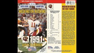 Washington Redskins 1991 Video Yearbook [upl. by Olegnaed]