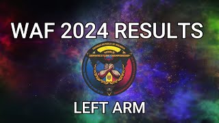 World Armwrestling Championship 2024 WAF Results  Left arm [upl. by Ness]