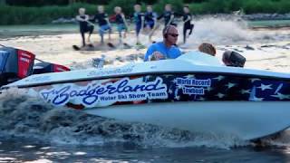 Badgerland Water Ski Show Team June 7 2017 [upl. by Anirb]