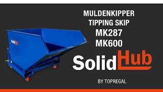 Muldenkipper  Tipping skip  MK600 MK287  SolidHub [upl. by Mechling]