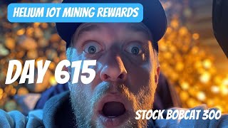 Helium Crypto Miner Earnings Update  Dec 18 2023 Day 615  Mining IOT Using Stock Bobcat 300 [upl. by Enyamart]