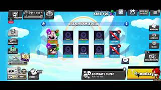 Brawl Stars 46000  X1 COM CHAT  ao vivo na TWITCH tb DOMINGOU bb Passe grátis Pergunte no chat [upl. by Annaiuq]