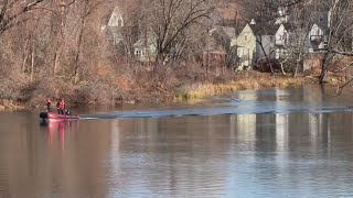 Cleanup underway after fuel spill in Presumpscot River [upl. by Margeaux]