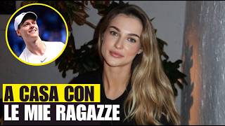 Sinner e Anna kalinskaya la russa è quota casa con le mie ragazzequot e arriva il like di Jannik [upl. by Ettelrats857]