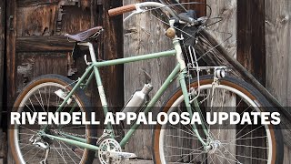 Rivendell Appaloosa Updates with Ultraromance Dynamo Crust Ortho Bars and rapid rise derailer [upl. by Novyert]