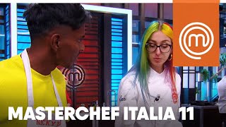 Aquila Irene e Antonio in aiuto agli aspiranti chef  MasterChef Italia 11 [upl. by Wei]