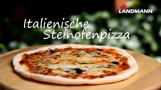 LANDMANN  Italienische Steinofenpizza [upl. by Fletch880]