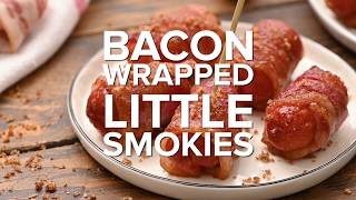 Bacon Wrapped Little Smokies [upl. by Inalan659]