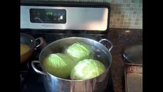 Grandma Krauns Hungarian Stuffed Cabbage Recipe [upl. by Airdnax137]