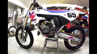 First Start  2024 Yamaha YZ125 with FMF Factory Fatty VHM Cylinder Head JD Jetting  Awesome [upl. by Yborian]