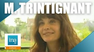 Qui était Marie Trintignant   Archive INA [upl. by Emirak]