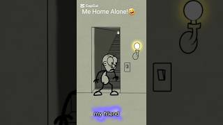 Me home alone Plz 1 sub viralshort shortfeed [upl. by Sigismondo256]