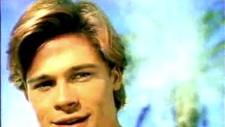 Young Brad Pitt early in his career Pringles Commercial [upl. by Taddeo]