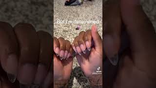 Gel x nails diy gelxnails nails [upl. by Relyt]