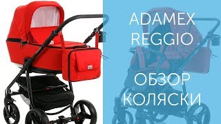 Adamex Reggio  Обзор коляски 2в1 и 3в1 [upl. by Akinihs]