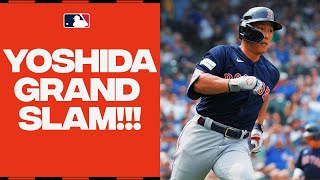 MACHO MAN YOSHIDA SLAM Masataka Yoshida hits a GRAND SLAM for the Boston Red Sox [upl. by Latsyrc]