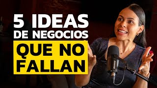 5 NEGOCIOS RENTABLES QUE NO FALLAN 😱¡CON POCO DINERO [upl. by Nwahsear192]