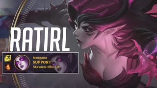 SPACEGLIDING TWITCH TO GIGACHAD MORGANA PLAYER [upl. by Revolc]