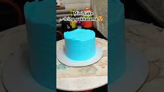 Mini cake icing pakkalama 🤯 salem trending ytshorts abiscake minivlog viralvideo viralshort [upl. by Eittol155]