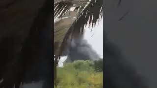 ATR 72 Horrible Crash in Sau Paulo Brazil airplanecrash atr72 brazil [upl. by Anelahs]